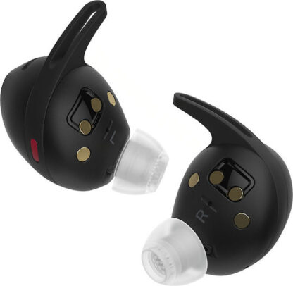 Sennheiser Momentum Sport In-ear Bluetooth Handsfree Ακουστικά με Αντοχή στον Ιδρώτα και Θήκη Φόρτισης Black