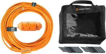 Tether Tools USB-C to C-Cable- system 9,40m right orange