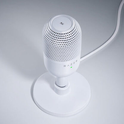 Razer Seiren V3 Mini Πυκνωτικό Μικρόφωνο USB Επιτραπέζιο για Φωνητικά σε Λευκό Χρώμα