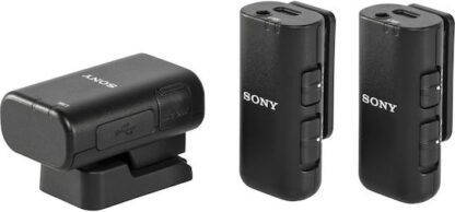 Sony ECM-W3 Σετ Ασύρματο Μικρόφωνο Πέτου, Clip On για Φωνητικά