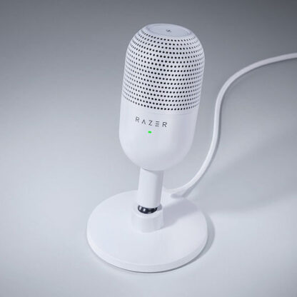 Razer Seiren V3 Mini Πυκνωτικό Μικρόφωνο USB Επιτραπέζιο για Φωνητικά σε Λευκό Χρώμα