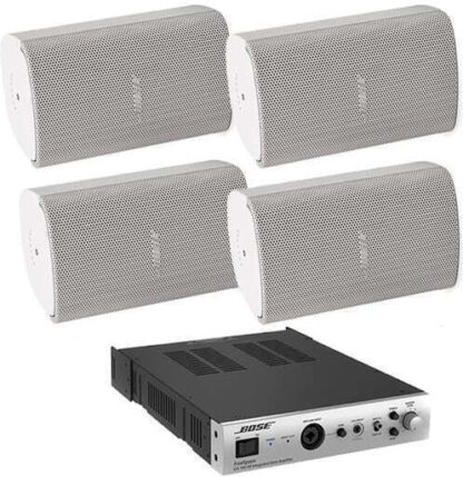 Bose Τελικός Ενισχυτής Εγκαταστάσεων 20W/100V σε Λευκό Χρώμα