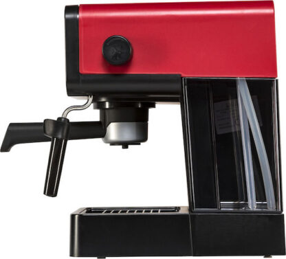 Gaggia Style Μηχανή Espresso 1900W Πίεσης 15bar Κόκκινη
