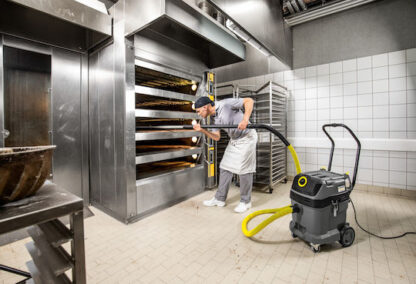 Karcher NT 40/1 Tact Bs Σκούπα Υγρών / Στερεών 1380W με Πλαστικό Κάδο 40lt