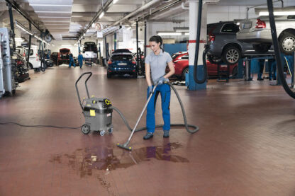 Karcher NT 40/1 Tact Te L Σκούπα Υγρών / Στερεών 1380W με Πλαστικό Κάδο 40lt