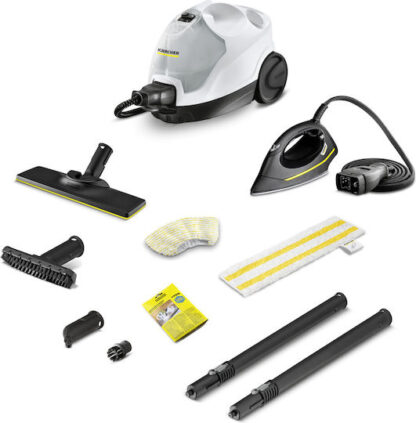 Karcher SC 4 EasyFix IRON Ατμοκαθαριστής Πίεσης 3.5bar με Ρόδες και Κοντάρι Κωδικός: 1.512-631.0