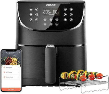 Cosori Airfryer CS158-RXB CS158RXB 5,5L XXL black Schwarz (CS158-RXB)
