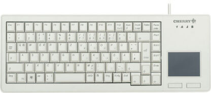 Cherry XS Πληκτρολόγιο με Touchpad Αγγλικό US Λευκό
