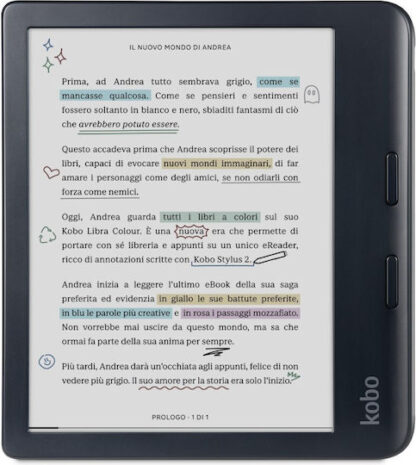 Rakuten Kobo Libra Colour e-book reader Touchscreen 32 GB Wi-Fi Black