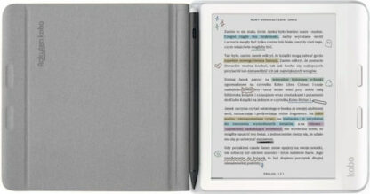 Etui Kobo Libra Colour Notebook SleepCover Case Sand Beige