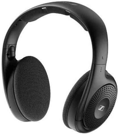 Sennheiser RS 120-W Ασύρματα / Ενσύρματα On Ear Ακουστικά Τηλεόρασης με 20 ώρες Λειτουργίας Μαύρα S07SE00496