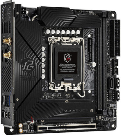 ASRock B760I Lightning WiFi Motherboard Micro ATX με Intel 1700 Socket