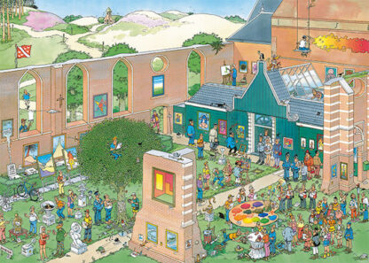 Puzzle Jan van Haasteren The Art Market 2D 1000 Κομμάτια Κωδικός: 20022