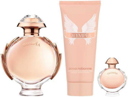Paco Rabanne Olympéa Eau De Perfume Spray 80ml Set 3 Pieces