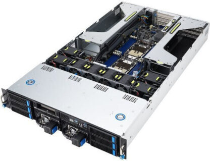 ASUS 90SF0251-M004X0 server barebone Intel C741 Rack (2U) Black  Steel
