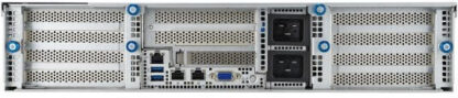 ASUS 90SF0251-M004X0 server barebone Intel C741 Rack (2U) Black  Steel