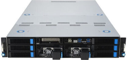ASUS 90SF0251-M004X0 server barebone Intel C741 Rack (2U) Black  Steel