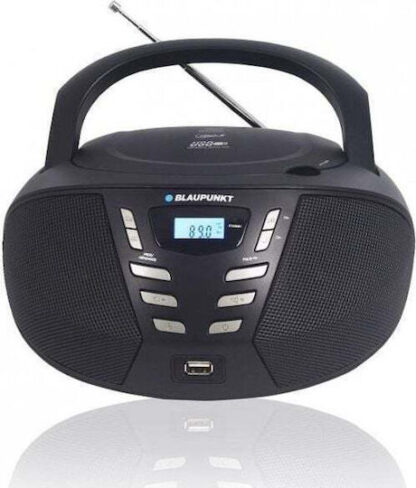 Blaupunkt Φορητό Ηχοσύστημα BB7BK με CD / MP3 / USB / Ραδιόφωνο σε Μαύρο Χρώμα