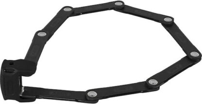 Abus Bordo Granit X-Plus Κλειδαριά Ποδηλάτου Αναδιπλούμενη με Κλειδί Μαύρο