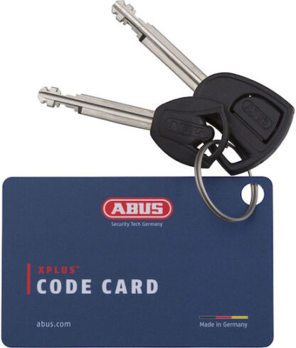 Abus Bordo Granit X-Plus Κλειδαριά Ποδηλάτου Αναδιπλούμενη με Κλειδί Μαύρο