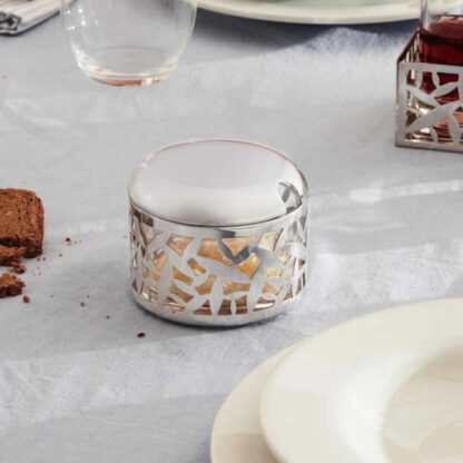 Alessi Cactus Δοχείο Τριμμένο Τυρί Ανοξείδωτο 200 Ml