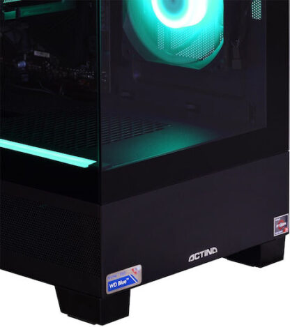 Actina 5901443383666 PC Intel® Core™ i5 i5-12400F 32 GB DDR4-SDRAM 1 TB SSD NVIDIA GeForce RTX 4060 Ti Midi Tower Black
