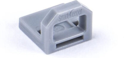 SmartKeeper BL04PKGY 4 x USB B-Port BPort Blockers with 1 x Lock Key Mini Gray SLSART-0101 SLSART0101 (SLSART-0101)