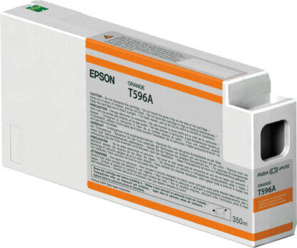 Epson T596A Orange Γνήσιο Μελάνι Εκτυπωτή InkJet Πορτοκαλί (C13T596A00)