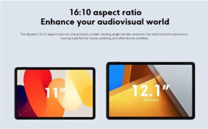 Xiaomi Poco Pad 12.1" Tablet με WiFi (8GB/256GB) Γκρι