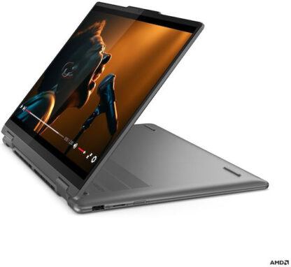 Lenovo Yoga 7 2-in-1 AMD Ryzen™ 7 8840HS Hybrid (2-in-1) 35.6 cm (14 ) Touchscreen WUXGA 16 GB LPDDR5x-SDRAM 512 GB SSD Wi-Fi 6E (802.11ax) Windows 11 Home Grey
