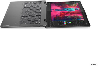 Lenovo Yoga 7 2-in-1 AMD Ryzen™ 7 8840HS Hybrid (2-in-1) 35.6 cm (14 ) Touchscreen WUXGA 16 GB LPDDR5x-SDRAM 512 GB SSD Wi-Fi 6E (802.11ax) Windows 11 Home Grey