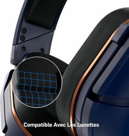 Turtle Beach Stealth 700P Gen 2 Max Ασύρματο Over Ear Gaming Headset με σύνδεση USB Cobalt Blue for PS4 / PS5