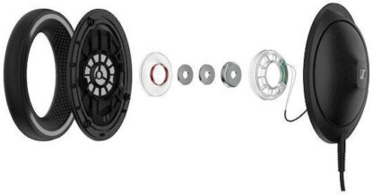 Sennheiser Ενσύρματα Over Ear Hi-Fi Ακουστικά Μαύρα HD620S