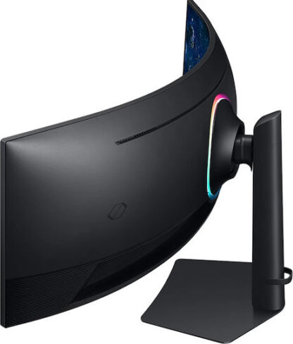 Samsung Odyssey G9 G95C Ultrawide VA Curved Gaming Monitor 49" 5120x1440 240Hz με Χρόνο Απόκρισης 1ms GTG