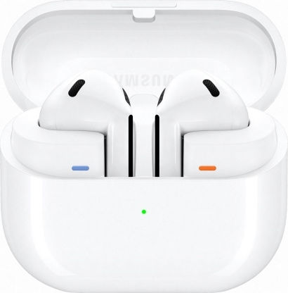 Samsung Galaxy Buds3 Bluetooth Handsfree Ακουστικά με Αντοχή στον Ιδρώτα και Θήκη Φόρτισης Λευκά