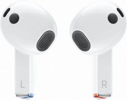 Samsung Galaxy Buds3 Bluetooth Handsfree Ακουστικά με Αντοχή στον Ιδρώτα και Θήκη Φόρτισης Λευκά