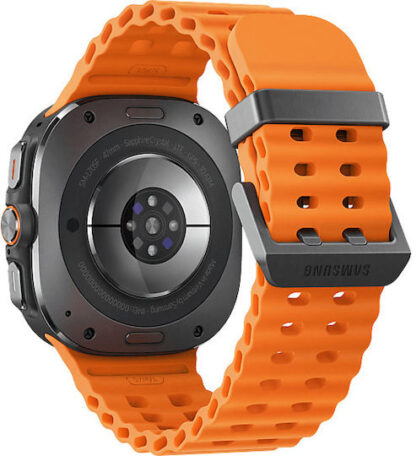 Samsung Galaxy Watch Ultra Titanium 47mm Αδιάβροχο με eSIM και Παλμογράφο (Titanium Gray)