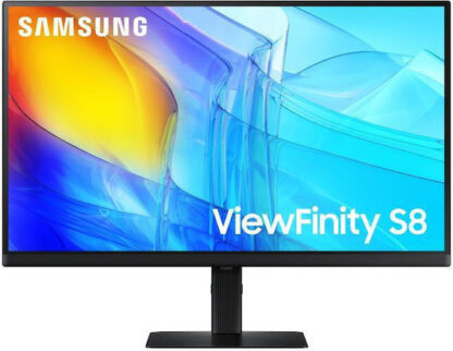 Samsung ViewFinity S8 S80D IPS Monitor 27" 4K 3840x2160 με Χρόνο Απόκρισης 5ms GTG