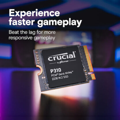 Crucial P310 SSD 1TB M.2 NVMe PCI Express 4.0 Κωδικός: CT1000P310SSD2
