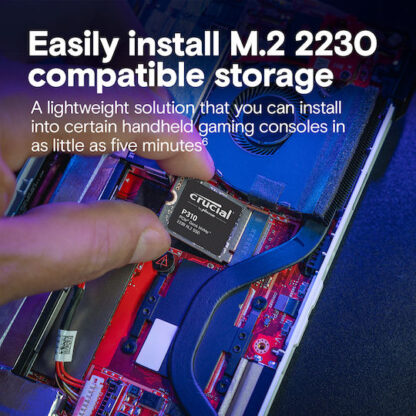 Crucial P310 SSD 1TB M.2 NVMe PCI Express 4.0 Κωδικός: CT1000P310SSD2