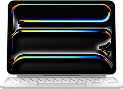 Apple Magic Keyboard Flip Cover International English Λευκό (iPad Pro 2024 11") MWR03Z/A