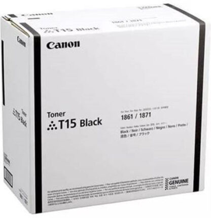 Canon T15 Γνήσιο Toner Laser Εκτυπωτή Μαύρο 42000 Σελίδων (5818C001)