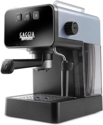 Gaggia Style Μηχανή Espresso 1900W Πίεσης 15bar Γκρι
