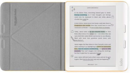 Kobo Sleepcover Libra Butter Yellow Gelb N428-ac-yl-e-pu N428acylepu