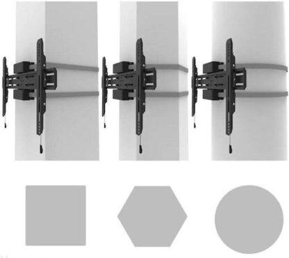 Neomounts WL30S-910BL16 Βάση Τηλεόρασης Τοίχου έως 75" και 50kg