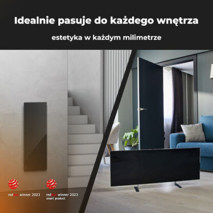AENO Θερμοπομπός Δαπέδου 700W με Ηλεκτρονικό Θερμοστάτη 100x36.5cm Κωδικός: AGH0004S