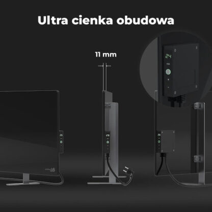 AENO Θερμοπομπός Δαπέδου 700W με Ηλεκτρονικό Θερμοστάτη 100x36.5cm Κωδικός: AGH0004S