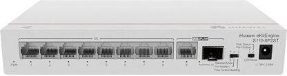 Huawei eKitEngine S110-8P2ST Managed L2 PoE Switch με 8 Θύρες Ethernet και 1 SFP Θύρα