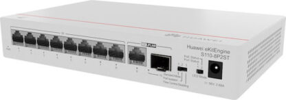Huawei eKitEngine S110-8P2ST Managed L2 PoE Switch με 8 Θύρες Ethernet και 1 SFP Θύρα