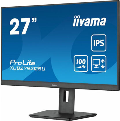 Iiyama ProLite XUB2792QSU-B6 IPS Gaming Monitor 27" QHD 2560x1440 με Χρόνο Απόκρισης 5ms GTG